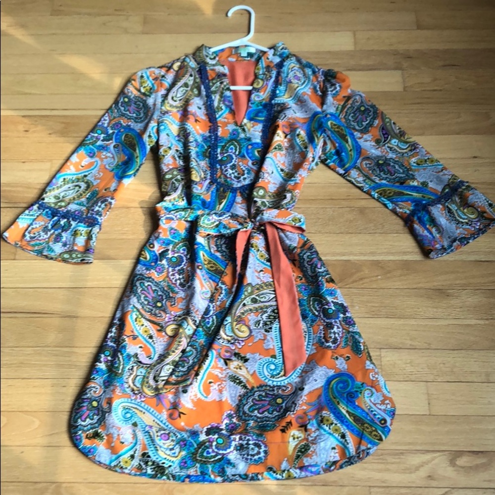 Jade Paisley Dress or Tunic